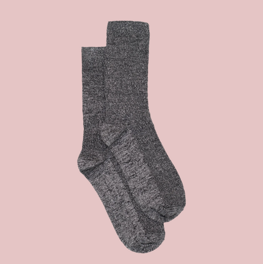 Twinkle Toes Sock | Silver
