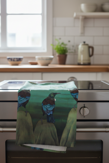 Tea Towel | Tui+ the Kawakawa Necklace