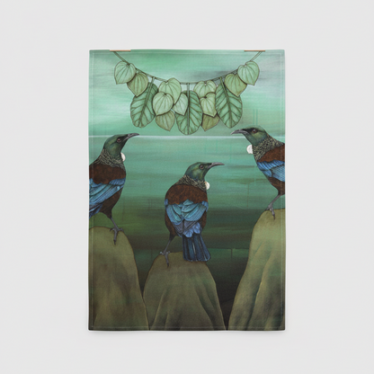 Tea Towel | Tui+ the Kawakawa Necklace