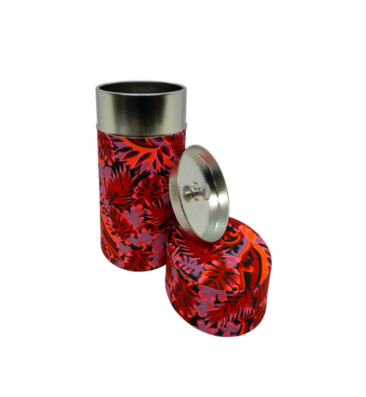 Tea Can | Tropical Tree Red