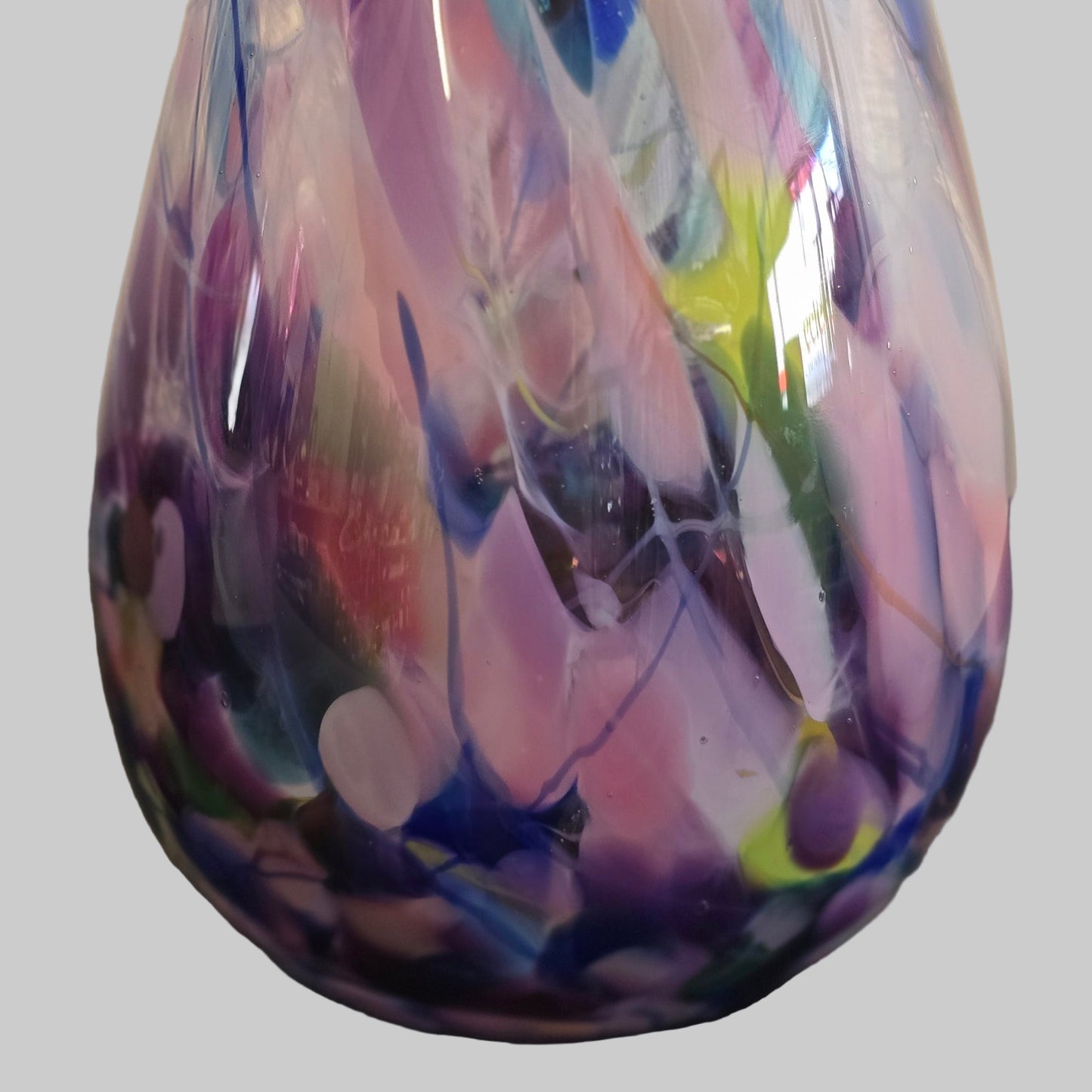 Tear Drop Vase | Lilac Rainbow