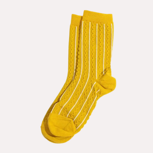 Thea Socks | Marigold Fawn