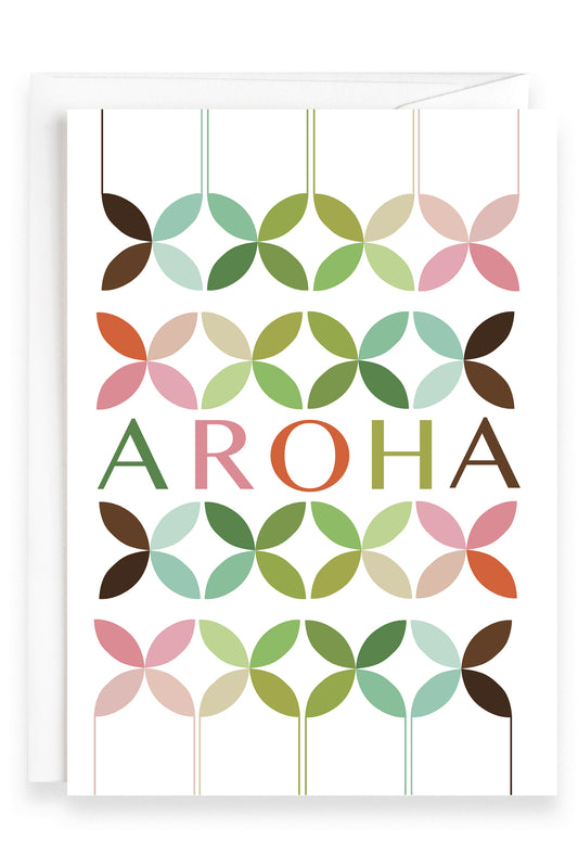 Floral Aroha  | Greeting Card