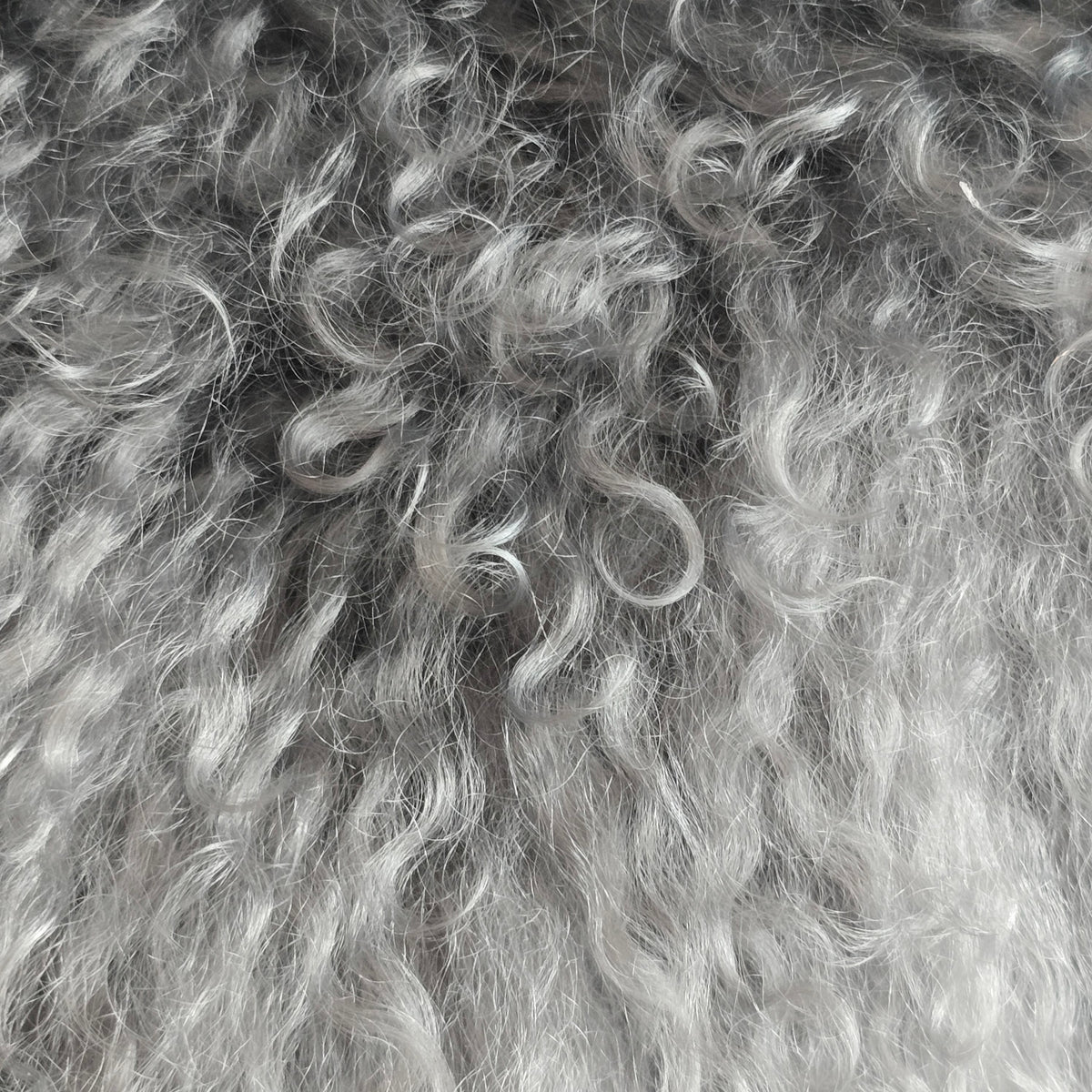 Tibetan Lambskin Rug | Charcoal