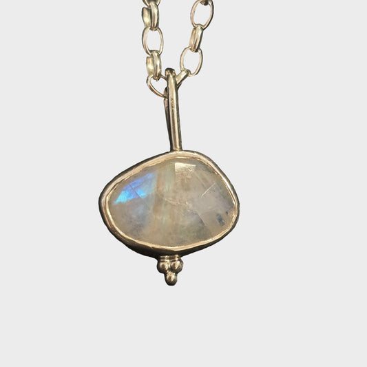 Trinity Moonstone Pendant