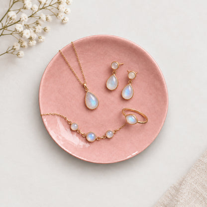 Trinket Plate  | Blush Pink