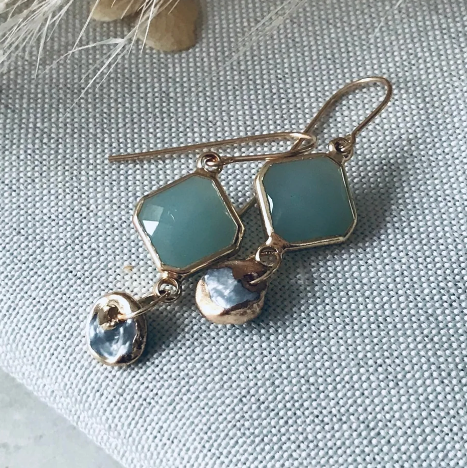 Audrey Ovalled Earrings