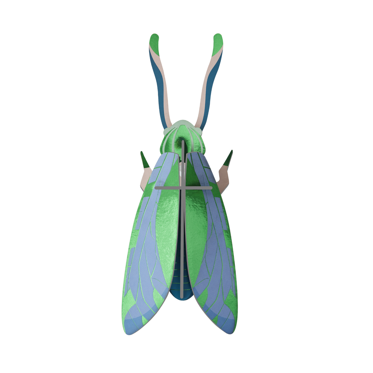 Wall Art Jade Grasshopper