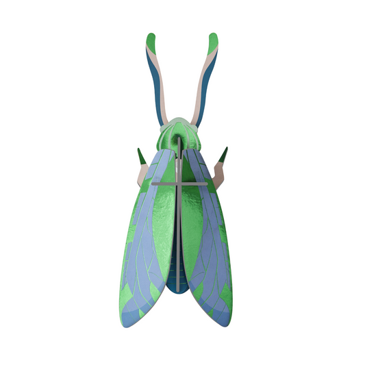 Wall Art Jade Grasshopper