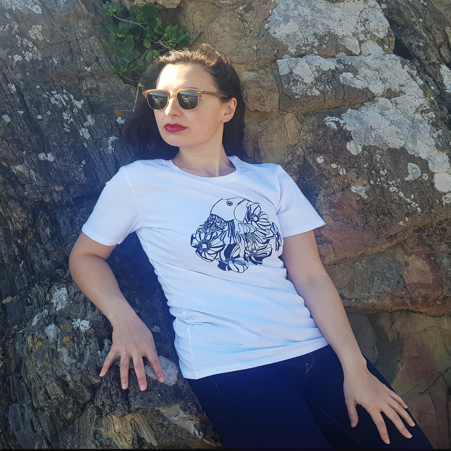 Tui with Flora XS | T-shirt