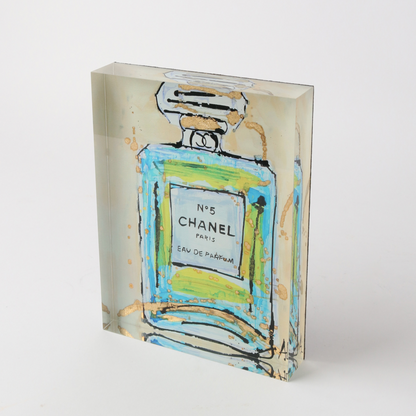Chanel No 5 Art Block | Green