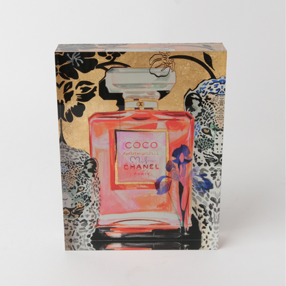 Coco Chanel Block Art | Fluoro