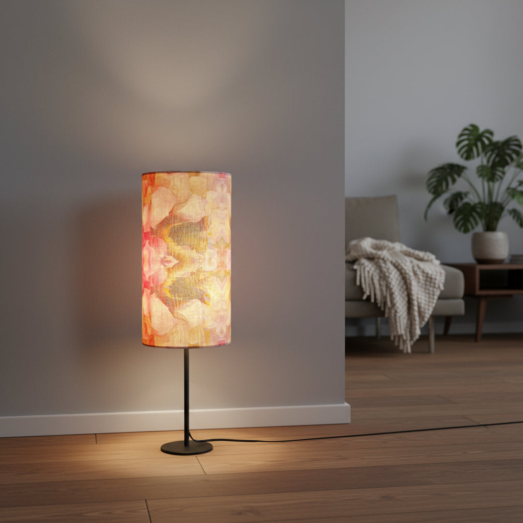Hydrangea Linen Lamp