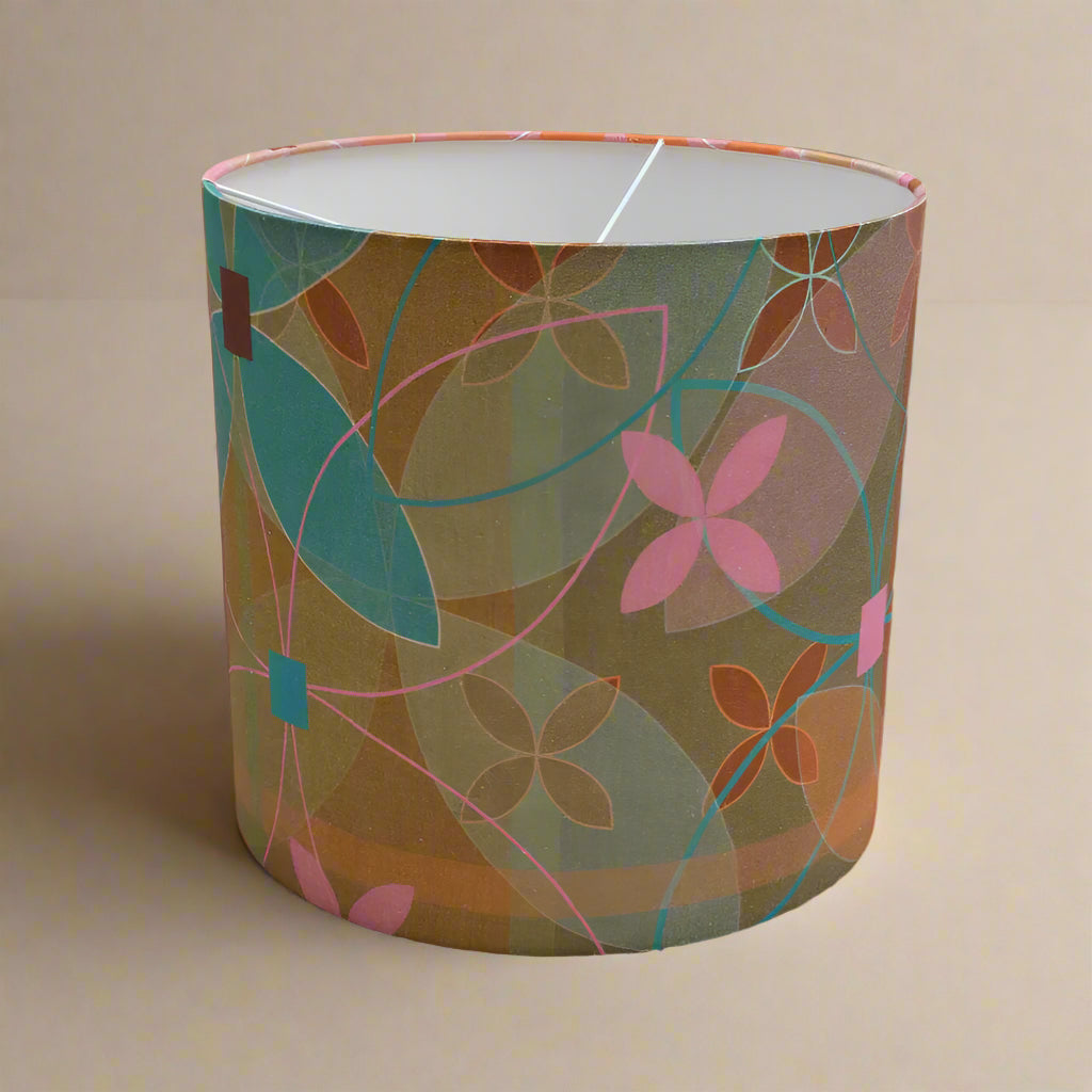 Tartan Flora Lampshade