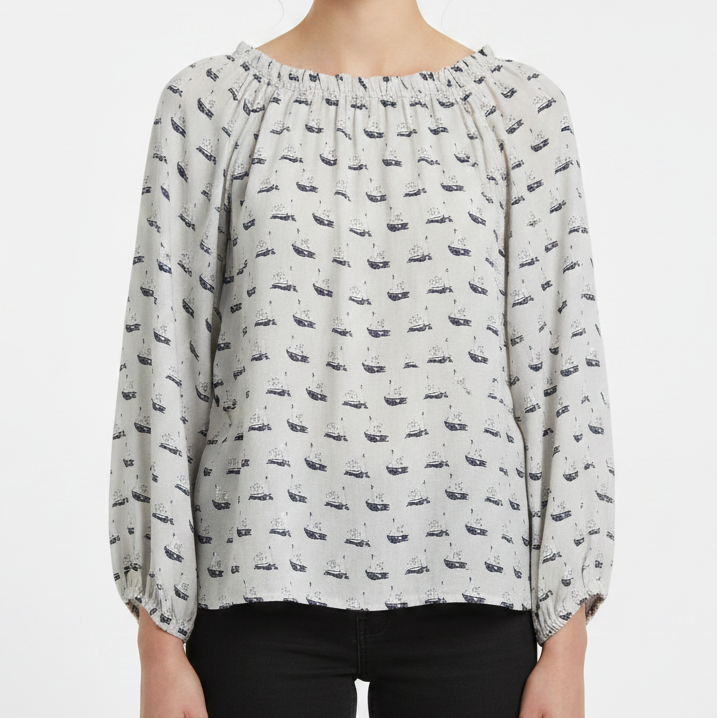 Fin Swan Top | Pre Loved