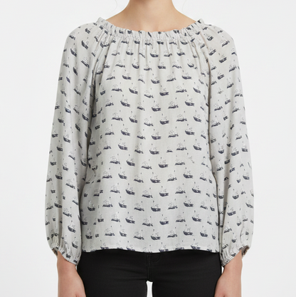 Fin Swan Top | Pre Loved