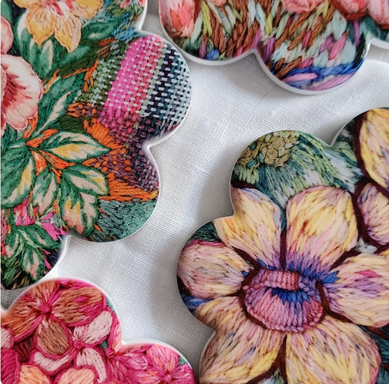 Meadow Coaster Set by Fluer Woods