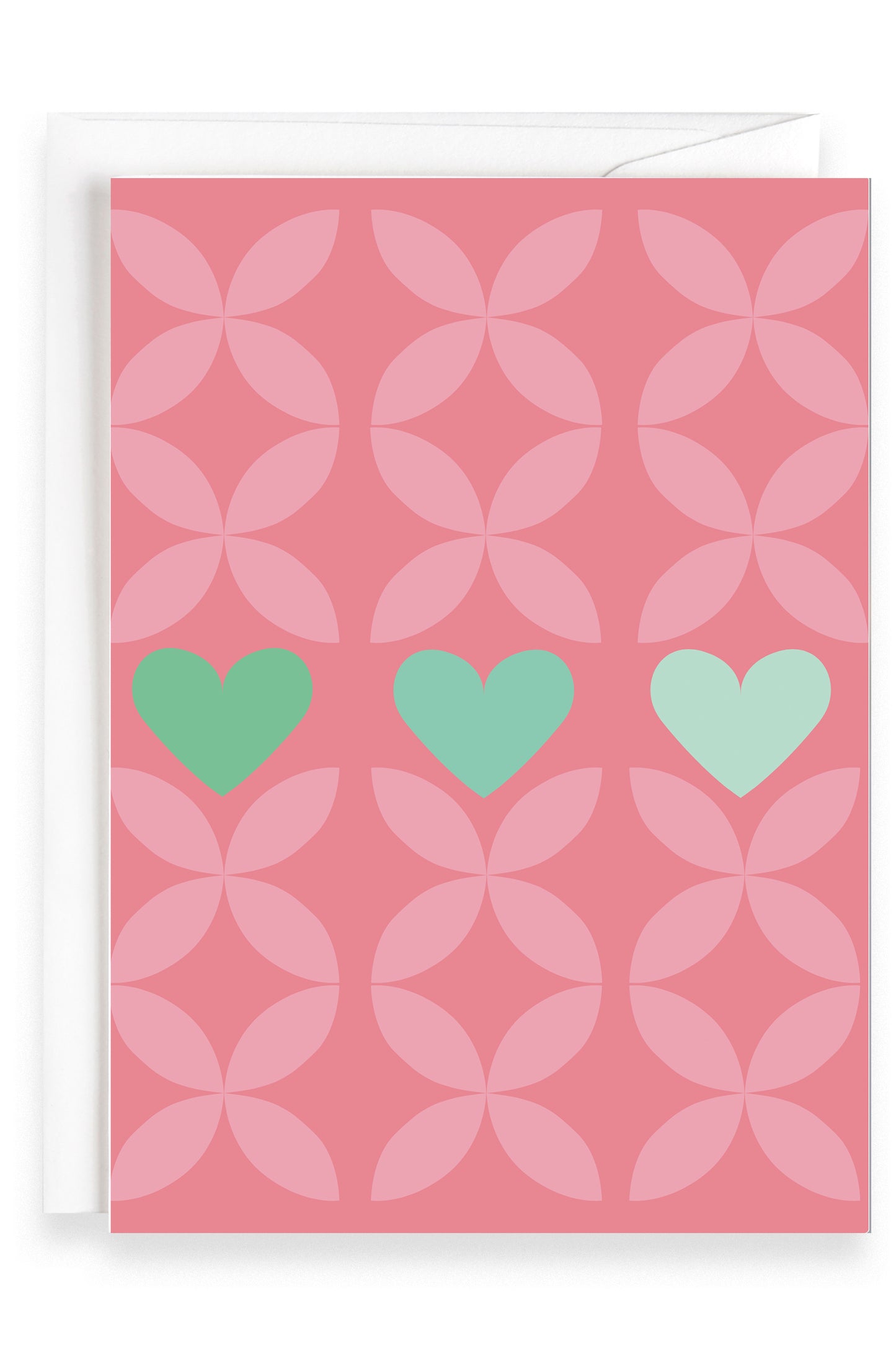 Pink Pacific Flora  | Greeting Card