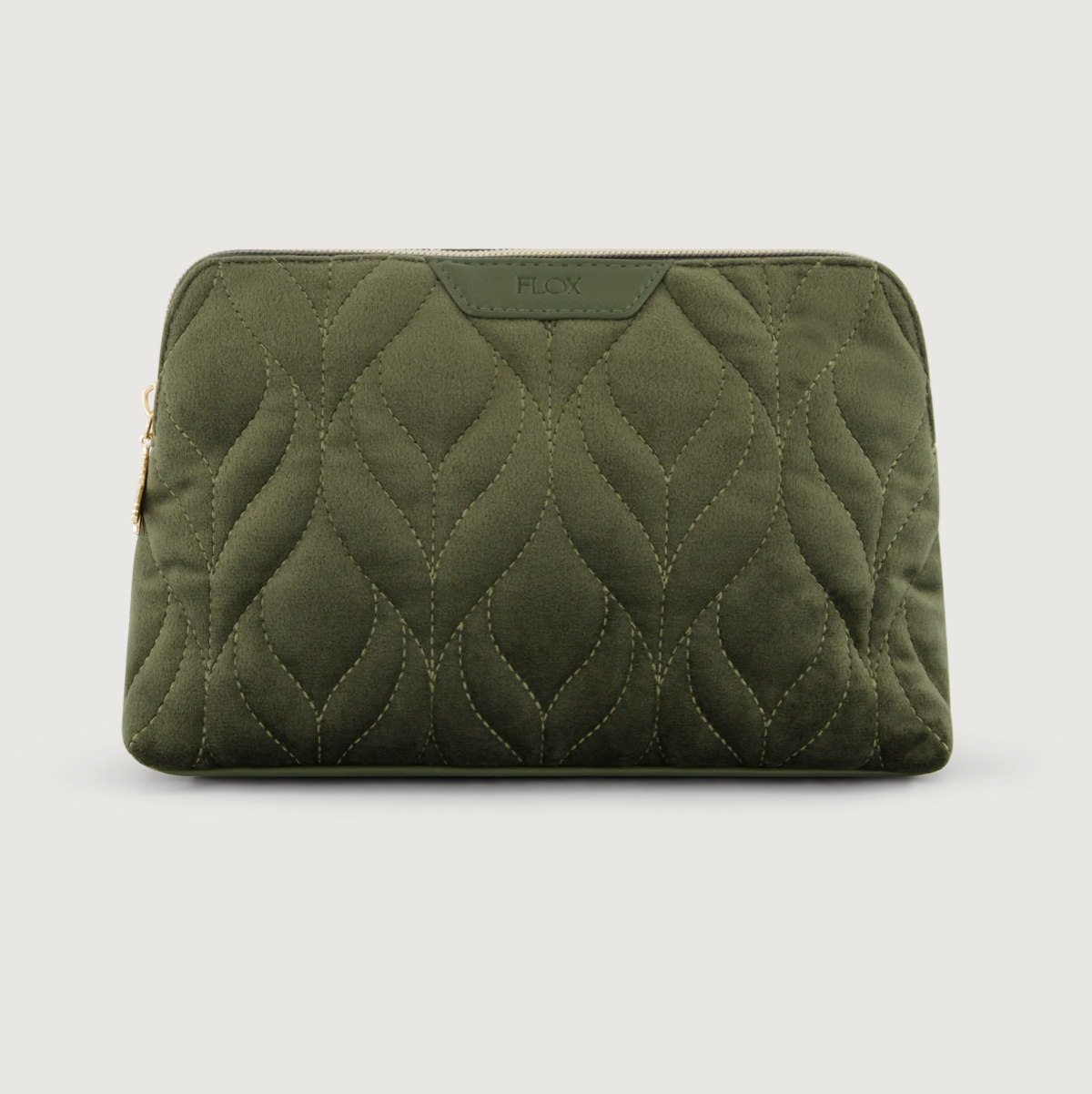 FLOX Ahi Velvet Purse | Medium Green