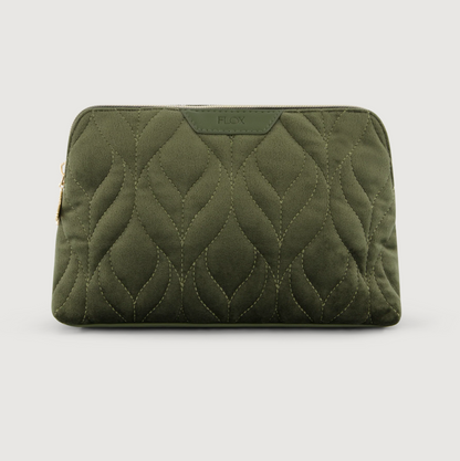 FLOX Ahi Velvet Purse | Medium Green