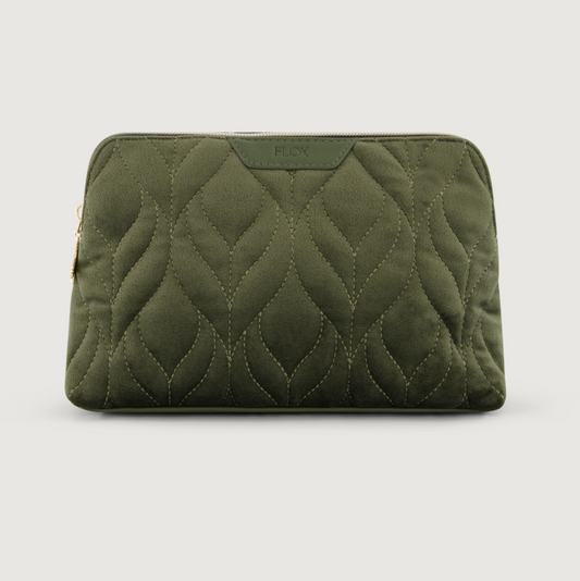 FLOX Ahi Velvet Purse | Medium Green