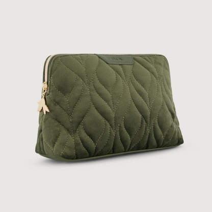 FLOX Ahi Velvet Purse | Medium Green