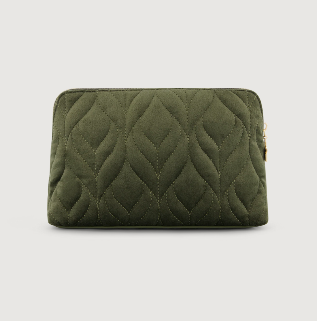 FLOX Ahi Velvet Purse | Medium Green