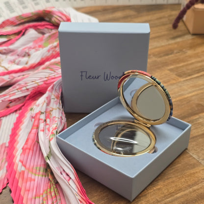 Meadow Pocket Mirror by Fluer Woods