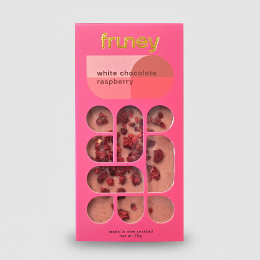 White Choc Raspberry | Chocolate Bar