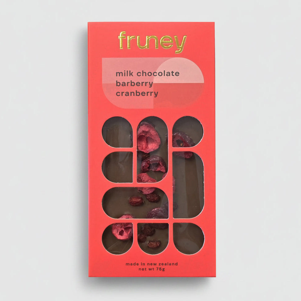 Milk Chocolate, Barberry  | Chocolate Bar