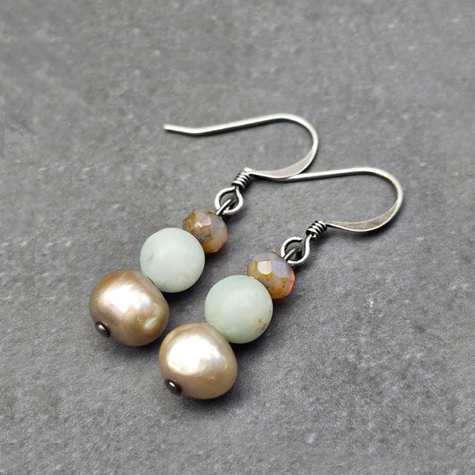 Organic Bead Earrings | Set 5