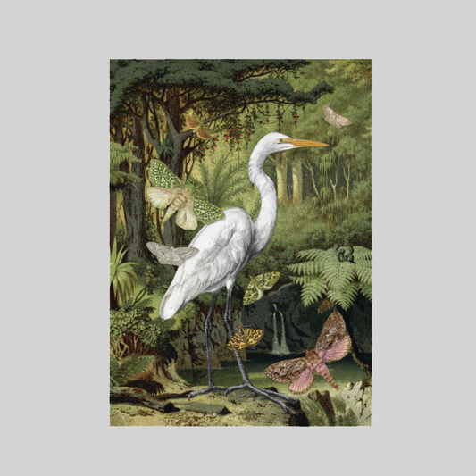 Tea Towel | Heron in Nature