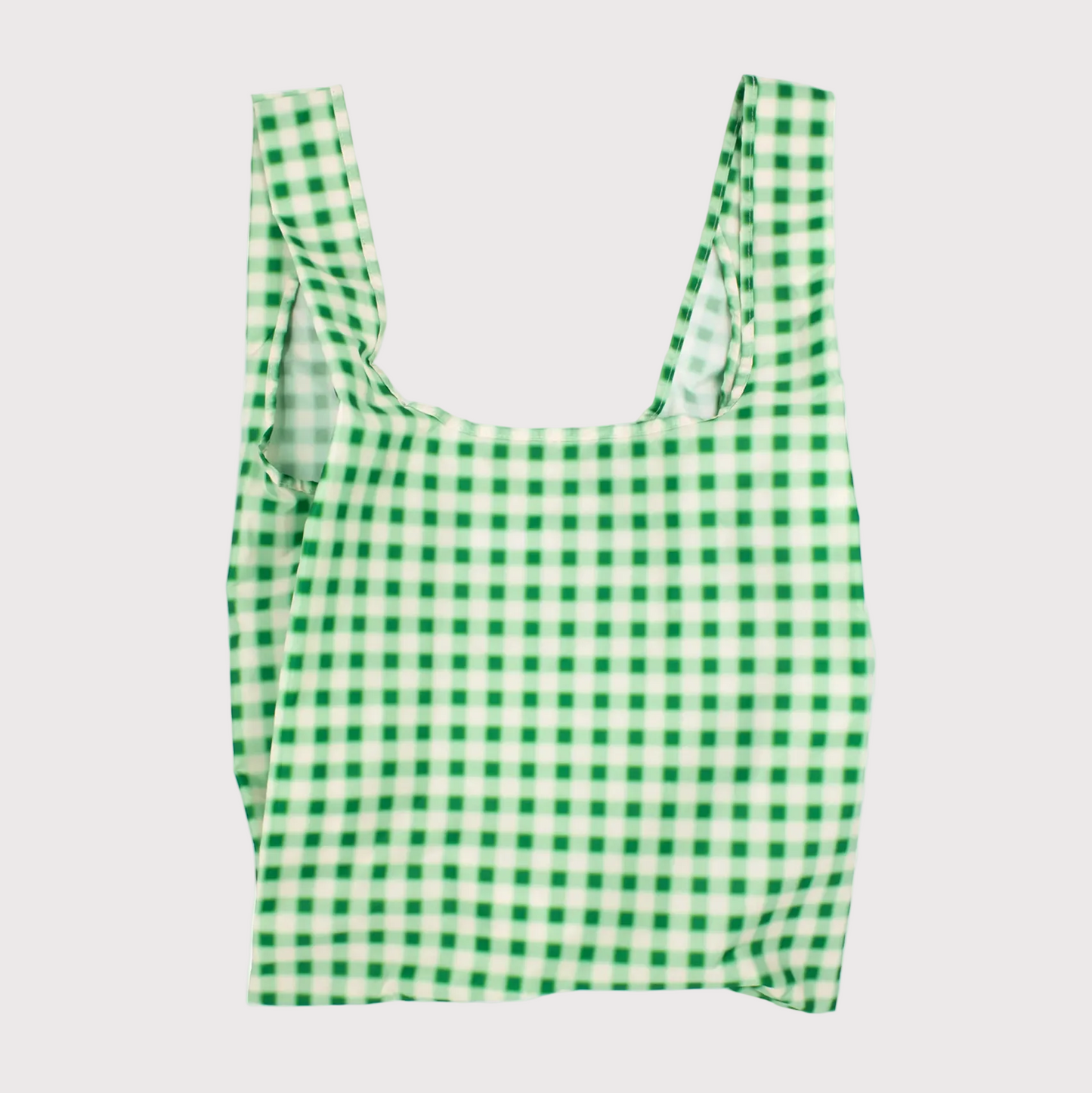 Kind Bag Reusable | Blurred Plaid Green