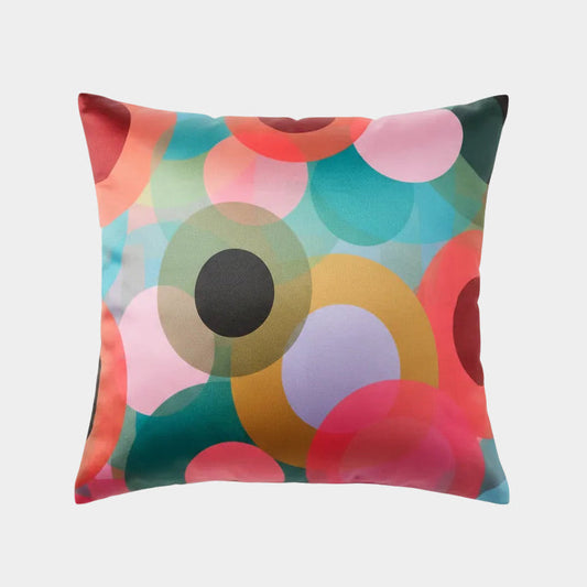 Mid Century Circles | Velvet Cushion