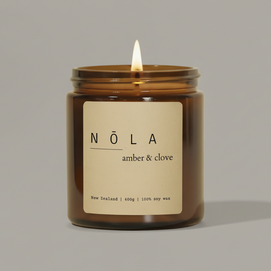 NOLA |  Amber + Clove Candle
