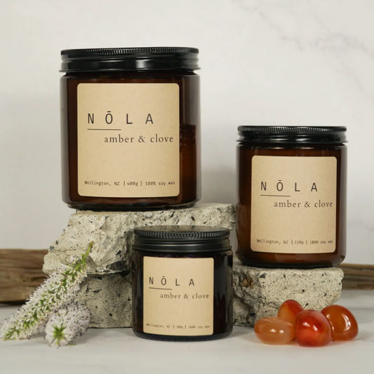 NOLA |  Amber + Clove Candle