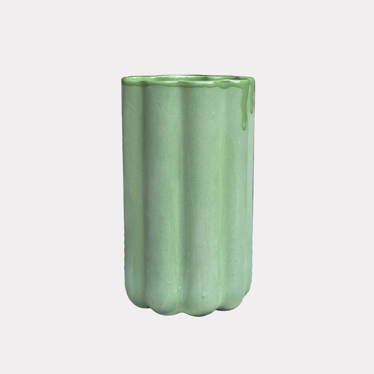 Blossom Vase 15cm | Moss Green