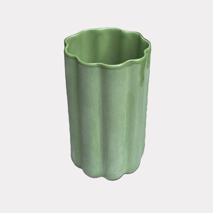 Blossom Vase 15cm | Moss Green