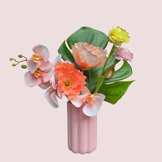 Blossom Vase 15cm | Powder Pink