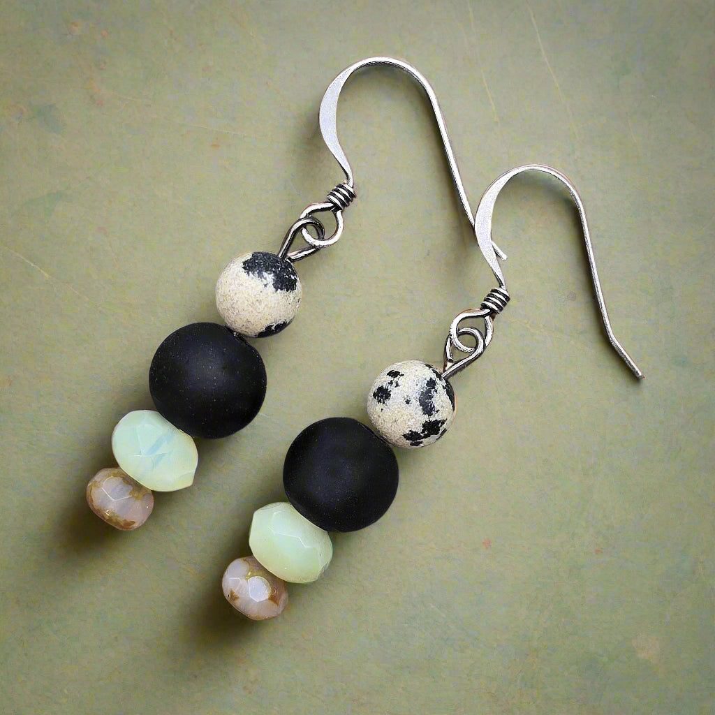 Natural Gemstone Earrings  | Set 3