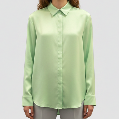 Mint Green Polly Shirt | Pre Loved