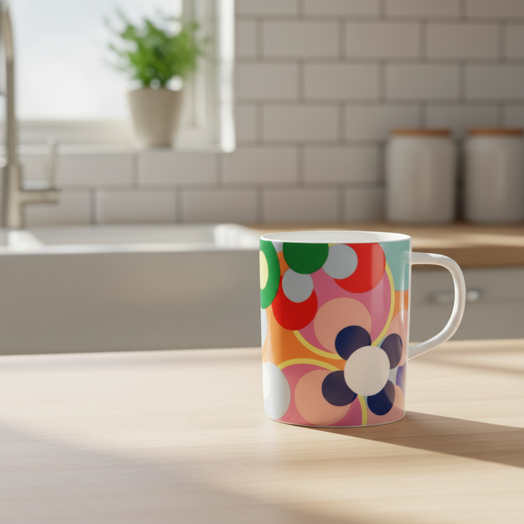 Retro Sushi Mug