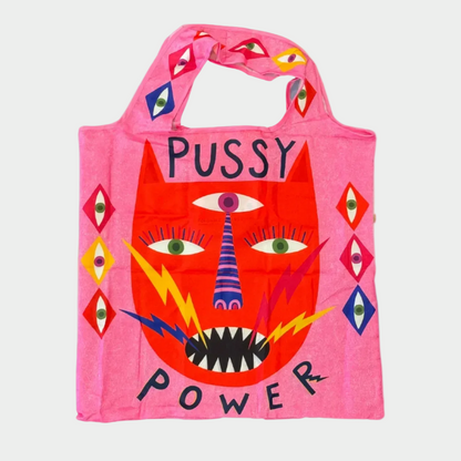 Pussy Power Reusable Shopping Bag | Studio Soph