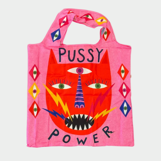 Pussy Power Reusable Shopping Bag | Studio Soph