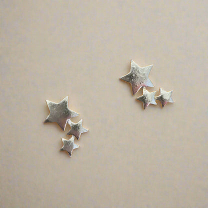 twigg Tri Star Studs NZ Jewellery